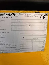 Haulotte Compact 10 N