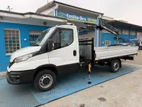 Iveco daily 35-140 con gru HC su cassone fisso